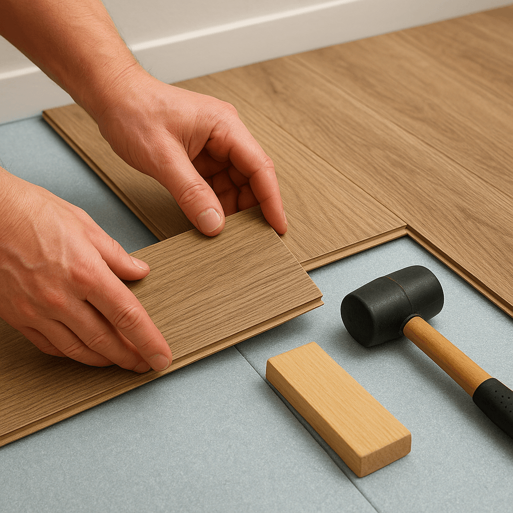 Laminat Verlegung